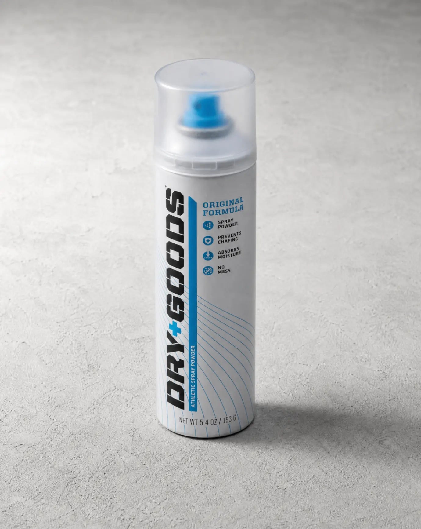 Dry Goods Athletic Spray Powder can